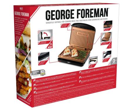 George Foreman Fit Grill Copper Medium (25811-56)