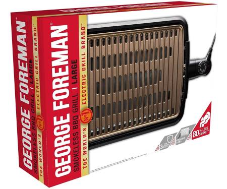 George Foreman Smokeless BBQ Grill (25850-56)