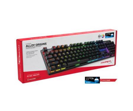 Клавиатура HyperX Alloy Origins HX Blue switches (HX-KB6BLX-RU)