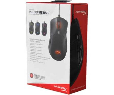 Мышка HyperX Pulsefire Raid USB Black (HX-MC005B)