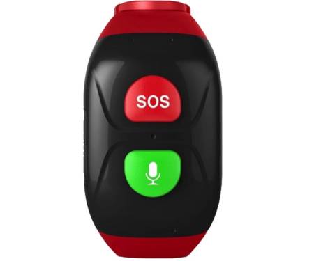 GoGPSme телефон-годинник з GPS трекером  М03 кнопка SOS[M03BKRD]
