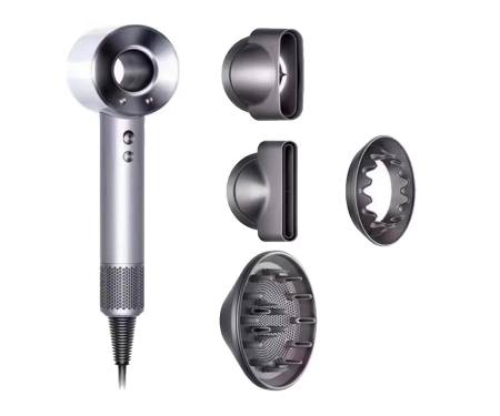 Фен Dyson HD03 Supersonic White/Silver