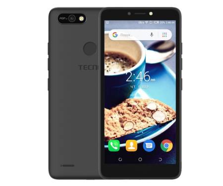 Смартфон Tecno POP 2F B1F 1/16GB Midnight Black (4895180746659)