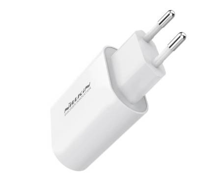 Сетевое зарядное устройство Nillkin 18W PD Power Adapter (EU Plug) White