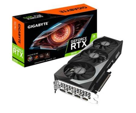 Видеокарта GIGABYTE GeForce RTX3070 8Gb GAMING OC (GV-N3070GAMING OC-8GD)