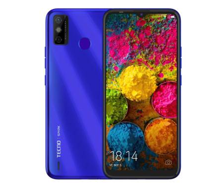 Смартфон Tecno Spark 6 Go KE5 2/32GB Aqua Blue (4895180762383)