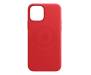 Чехол для Apple iPhone 12 Pro Max Leather Case with MagSafe Red Copy