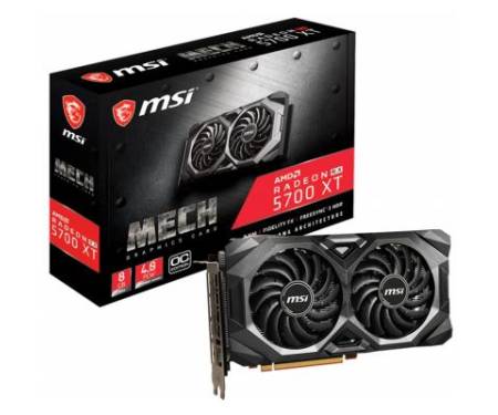 Видеокарта MSI Radeon RX 5700 XT 8192Mb MECH OC (RX 5700 XT MECH OC)