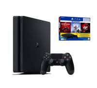 Игровая приставка Sony PlayStation 4 Slim 1TB Gran Turismo+Horizon Zero Dawn+Spider Man+PSPlus 3М (9391401)