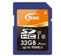 Карта памяти Team 32GB SDHC Class 10 UHS-I/U3 XTreem (TSDHC32GU301)