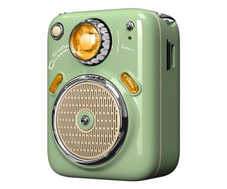 Колонка Divoom Beetles-FM Green