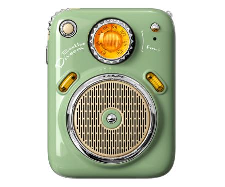 Колонка Divoom Beetles-FM Green
