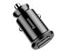 Автомобильное зарядное устройство Baseus Grain C Dual USB 5V 3.1A Black (CCALL-ML01)