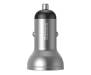 Автомобильное зарядное устройство Baseus Digital Display Dual USB 4.8 A Car Charger 24 W Silver (CCBX-0S)