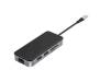Адаптер Alpha A921HRT Lightning Adapter USB2.0*2+HDMI*1+VGA*1+SD*1+TF*1+3.5mm, +RJ45 Grey