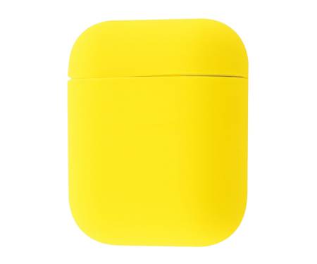 Чехол для Airpods 2 Silicone Ultra Thin Case Lemon