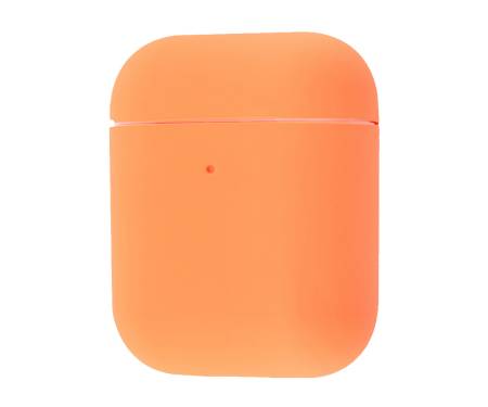 Чехол для Airpods 2 Silicone Ultra Thin Case Papaya