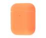 Чехол для Airpods 2 Silicone Ultra Thin Case Papaya