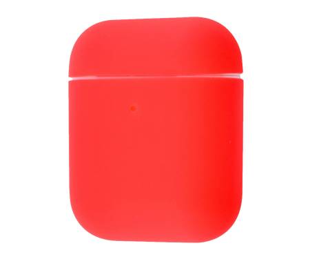 Чехол для Airpods 2 Silicone Ultra Thin Case Red