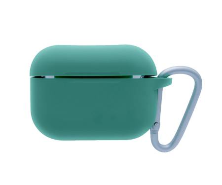 Чехол для Airpods Pro Liquid Silicone Case с карабином Blueo Pine Needles