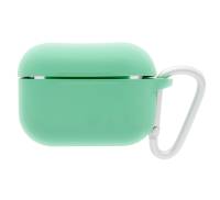 Чехол для Airpods Pro Liquid Silicone Case с карабином Blueo Spearmint