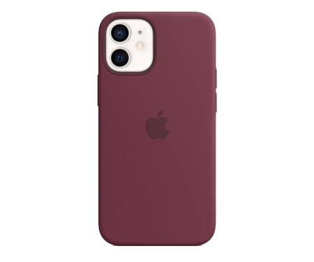 Чехол для Apple iPhone 12 Mini Silicone Case Plum Copy