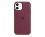 Чехол для Apple iPhone 12 Mini Silicone Case Plum Copy