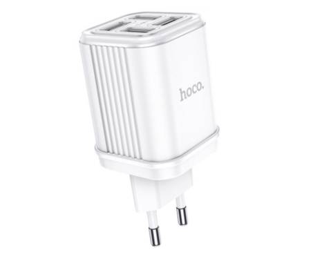Сетевое зарядное устройство Hoco C84A Resolute 3.4A 4USB White