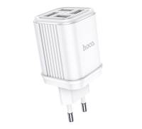 Сетевое зарядное устройство Hoco C84A Resolute 3.4A 4USB White
