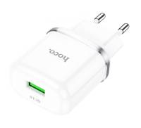 Сетевое зарядное устройство Hoco N3 Special QC3.0 1USB White