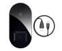 Беспроводная зарядка Baseus Simple 2in1 18W Сrystal (WXJK-A01)