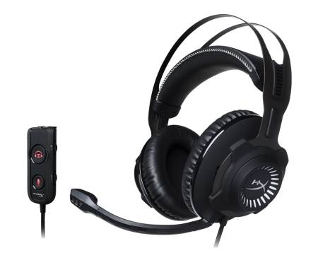 Наушники Kingston HyperX Cloud Revolver S Black (HX-HSCRS-GM) Refurbished
