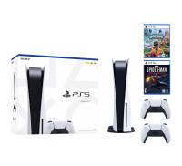 Игровая приставка Sony PlayStation 5 825GB + DualSense Wireless Controller + Spider-Man: Miles Morales + Sackboy