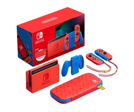 Игровая приставка Nintendo Switch - Mario Red & Blue Edition