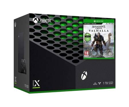 Игровая приставка Microsoft Xbox Series X 1TB + Assassin’s Creed Valhalla