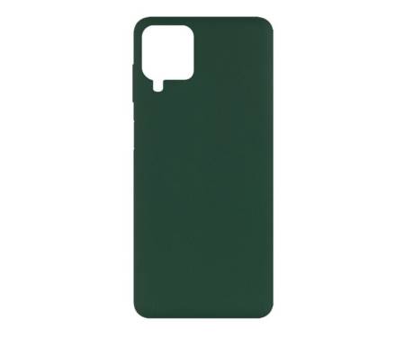 Чехол для Samsung Galaxy A12 Silicone Case Dark Green