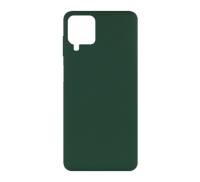 Чехол для Samsung Galaxy A12 Silicone Case Dark Green