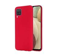 Чехол для Samsung Galaxy A12 Silicone Case Red