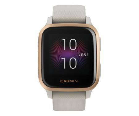 Смарт-часы Garmin Venu Sq Music Edition Light Sand/Rose Gold (010-02426-11)