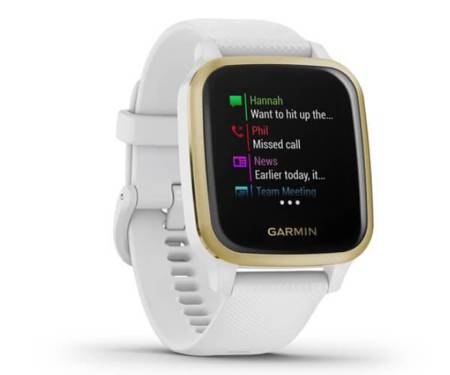 Смарт-часы Garmin Venu Sq White/Light Gold (010-02427-11)