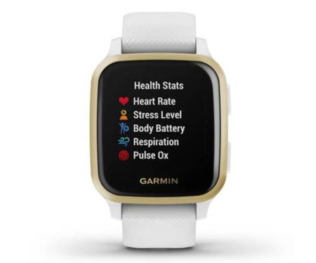 Смарт-часы Garmin Venu Sq White/Light Gold (010-02427-11)