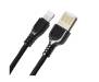 Кабель Veron LV07 Lightning (2m) Black