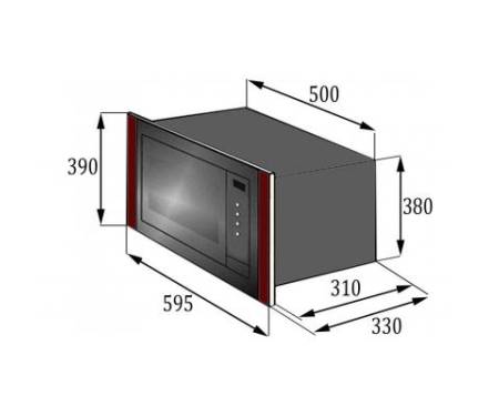 Микроволновая печь GUNTER&HAUER EOK 20 BL (EOK20BL)