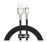 Кабель Baseus Lightning Cafule Series Metal Data Cable 1M (2.4A) Black