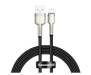 Кабель Baseus Lightning Cafule Series Metal Data Cable 1M (2.4A) Black