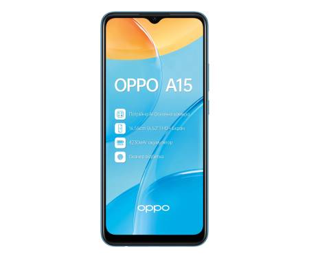 Смартфон OPPO A15 2/32GB Mystery Blue