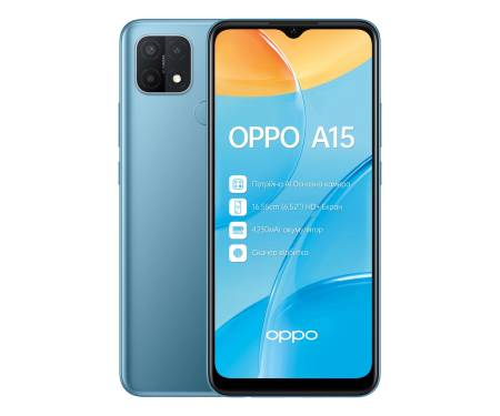 Смартфон OPPO A15 2/32GB Mystery Blue