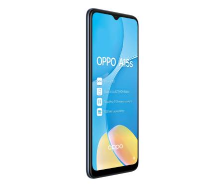 Смартфон OPPO A15s 4/64GB Black