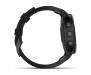 Спортивные часы Garmin Fenix 5 Plus Sapphire Black with Black Leather Band (010-01988-06)