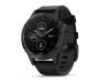 Спортивные часы Garmin Fenix 5 Plus Sapphire Black with Black Leather Band (010-01988-06)